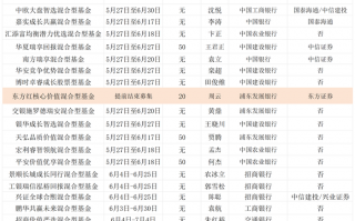 渠道大比拼！浮动费率基金中东方红核心价值提前结募，博时、兴证全球跟随自购|界面新闻